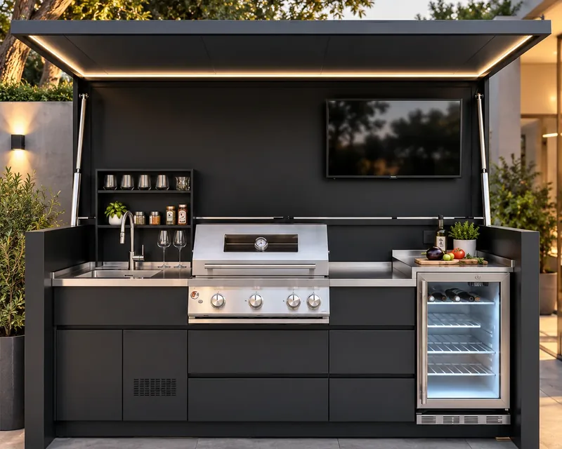 Pod Optimus Design BarbecueZone — série limitée, cuisine extérieure 100 % inox 304