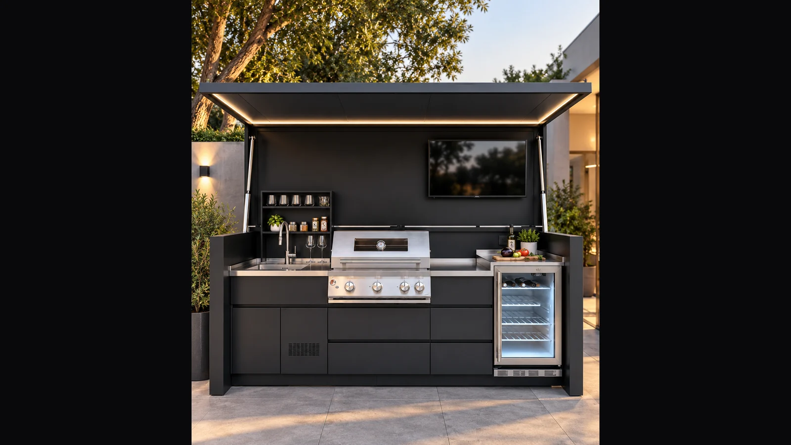 Pod Optimus Design BarbecueZone, série limitée, coloris Black Sand