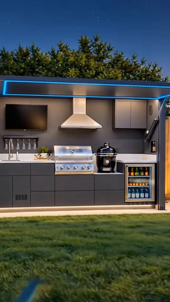 Le luxe dans un jardin est plus simple qu'on le pense — vidéo BarbecueZone